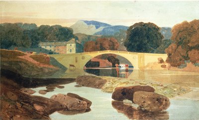 Greta Bridge, Yorkshire, 1810 by John Sell Cotman